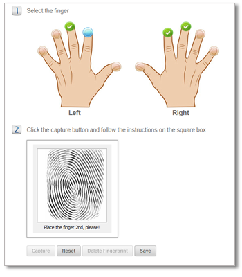 Easy Clocking Enrol Fingerprint Guide